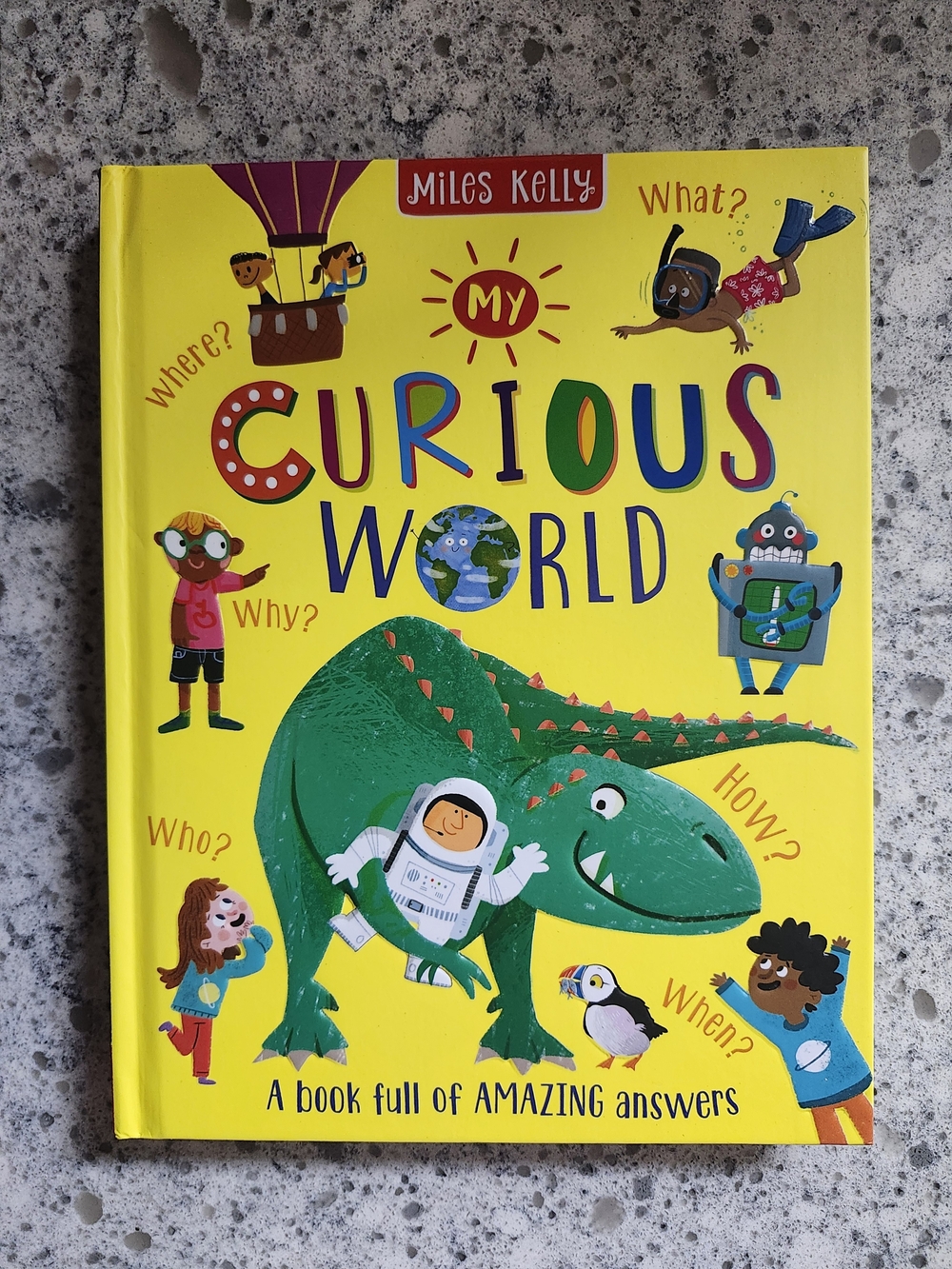 My Curious World - Yellow Kids Book